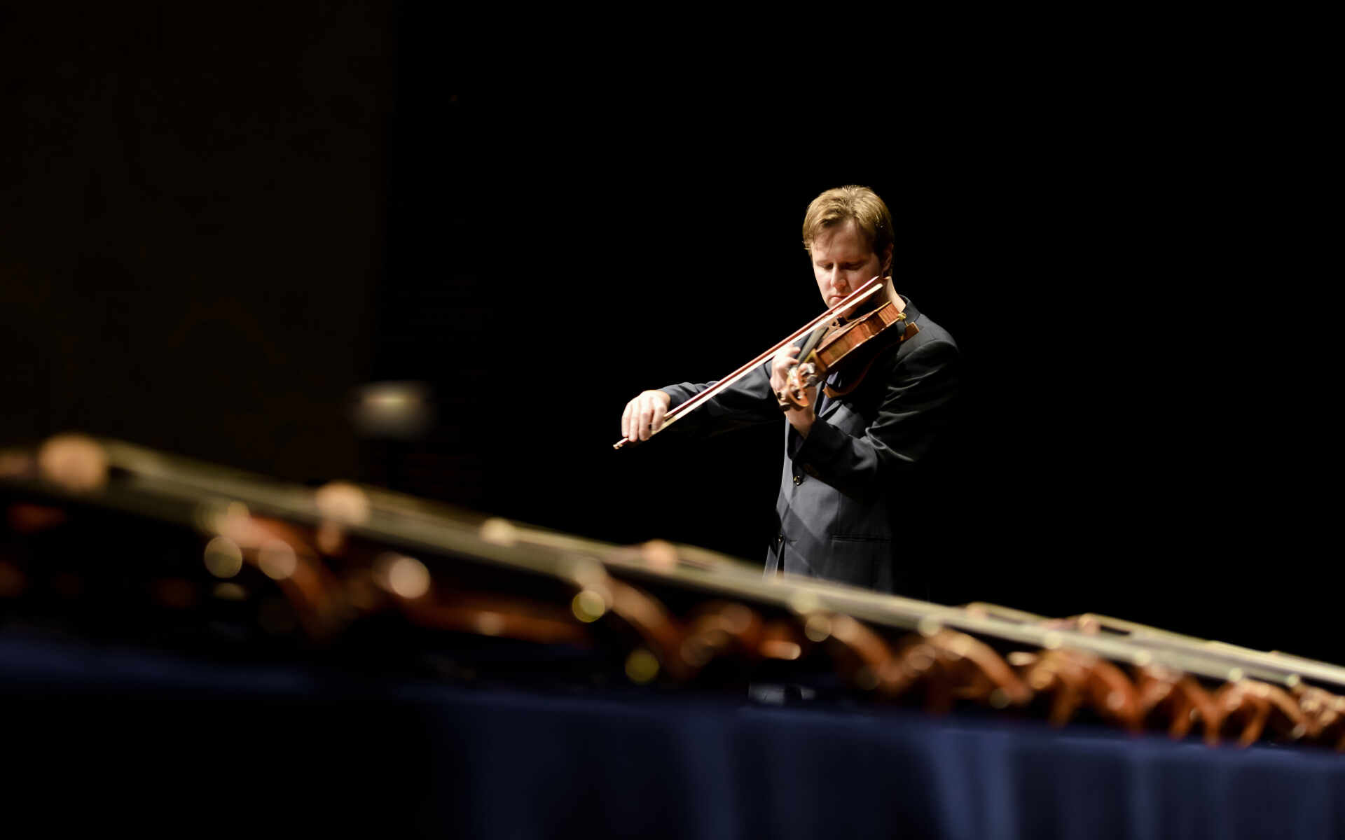 Violinist Playing